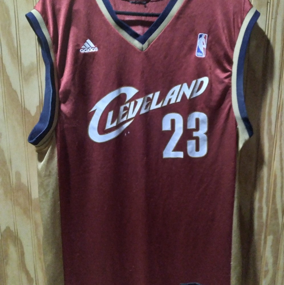 Cleveland Cavaliers LeBron James Adidas jersey